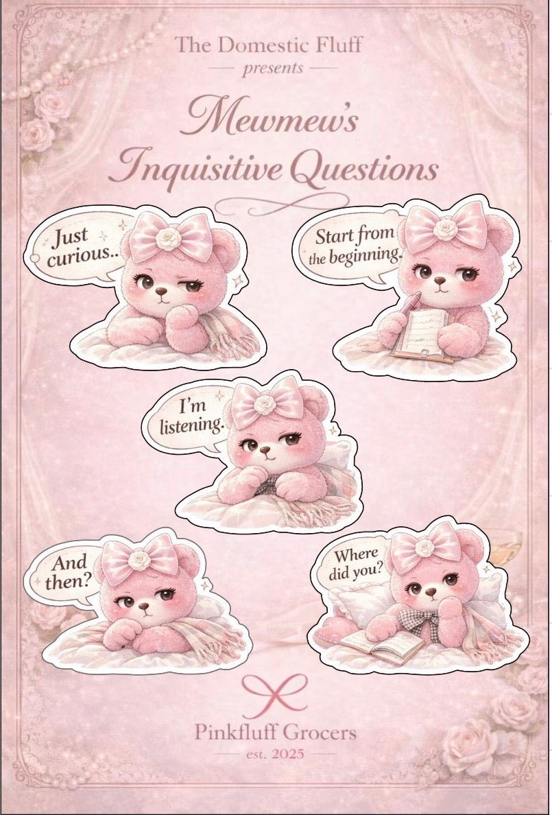 Mewmew's Inquisitive Questions
