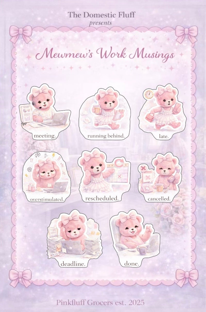 Mewmew's Work Musings